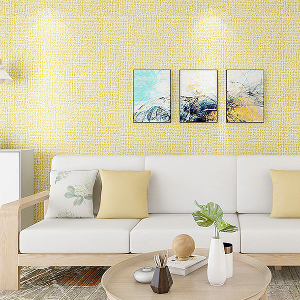 Lisslune | Modern Tin Backsplash Panel Smooth Wall Ceiling 3D Stereo Wallpaper