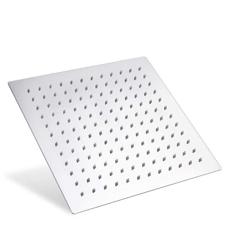 Lisslune | Modern square shower head wall mount standard spray fixed shower