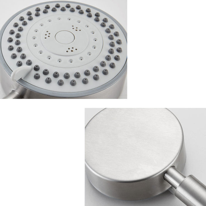Lisslune | Standard Spray Shower Head Polished Nickel Round Hand Shower