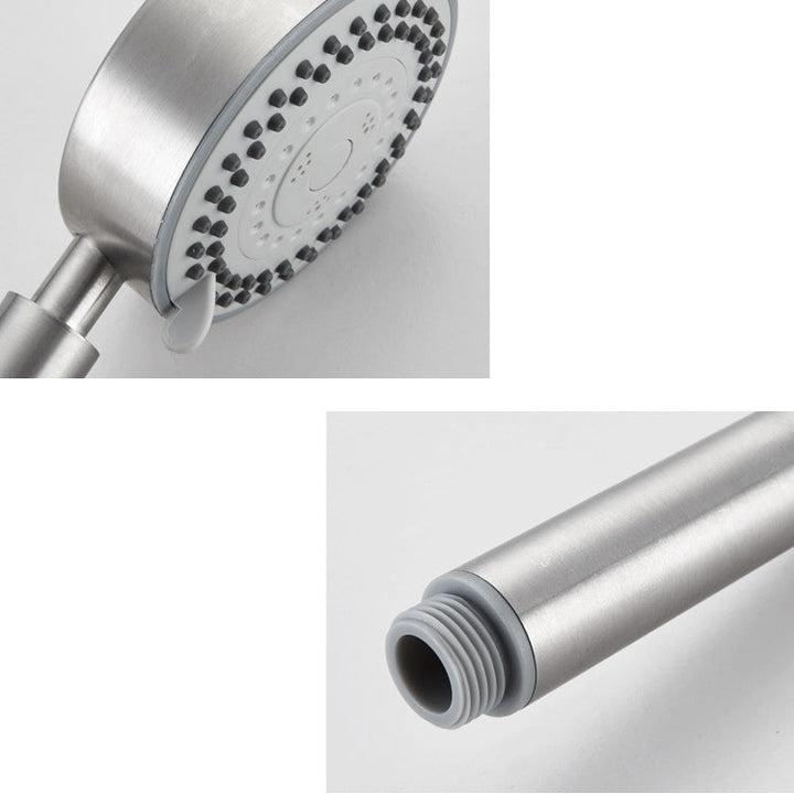 Lisslune | Standard Spray Shower Head Polished Nickel Round Hand Shower