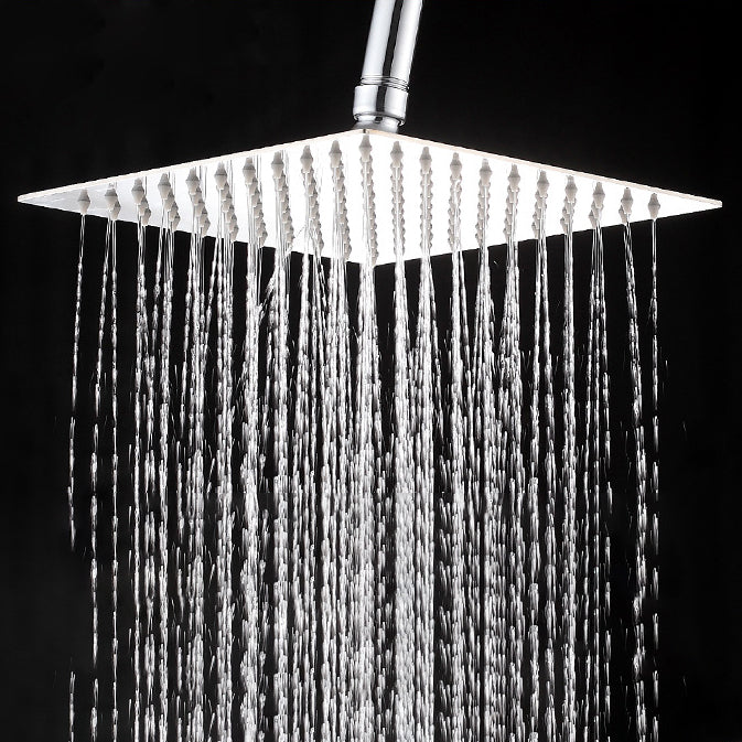 Lisslune | Wall-mounted shower head stainless steel fixed shower head with shower arm