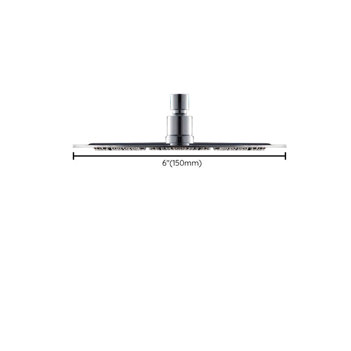 Lisslune | Wall-mounted shower head stainless steel fixed shower head with shower arm