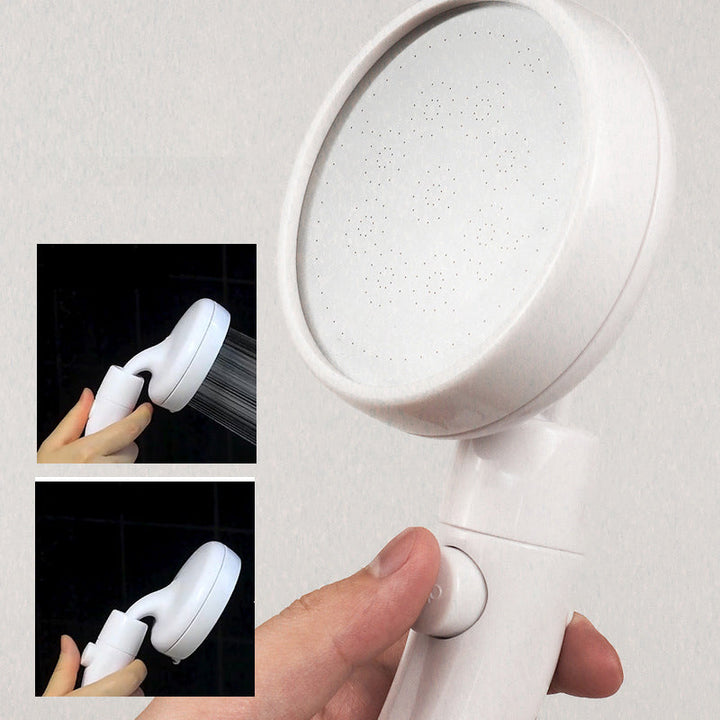 Lisslune | Modern Plastic Showerhead Standard Round Handheld Showers