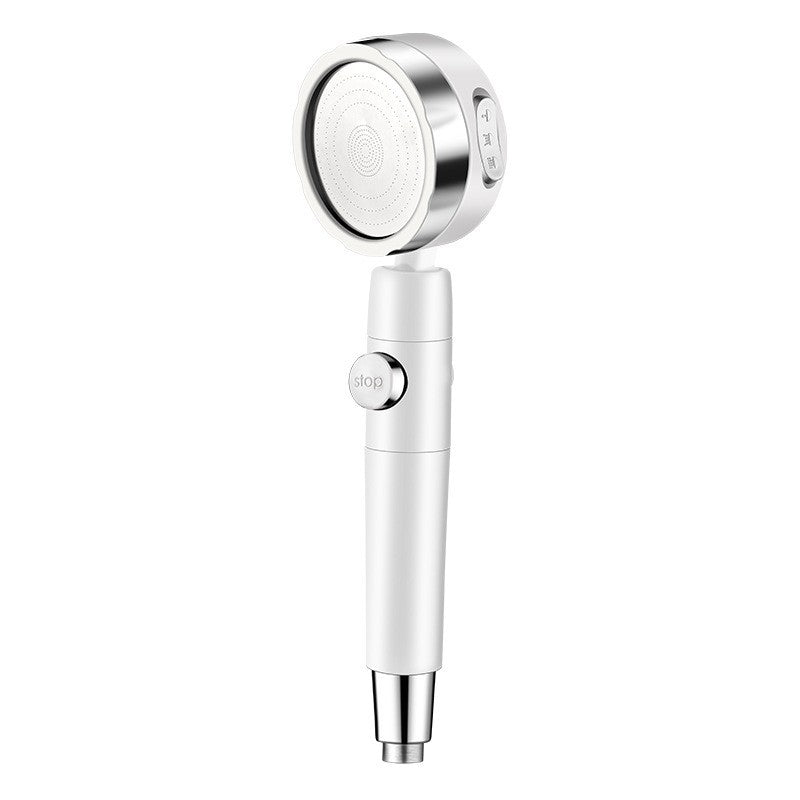 Lisslune | Modern Handheld Showerhead 3 Spray Round Metal Shower Heads