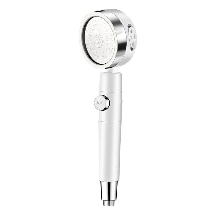 Lisslune | Modern Handheld Showerhead 3 Spray Round Metal Shower Heads