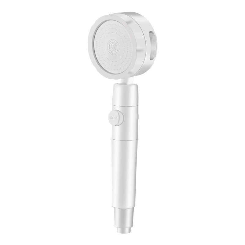 Lisslune | Modern Handheld Showerhead 3 Spray Round Metal Shower Heads