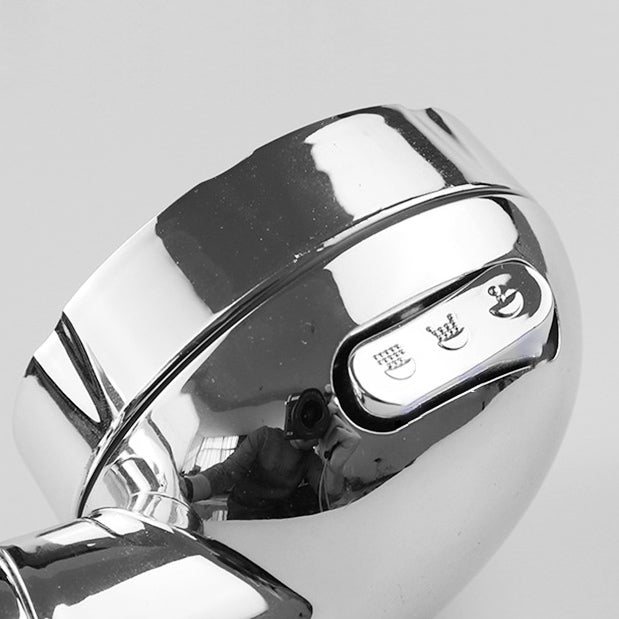 Lisslune | Modern Handheld Showerhead 3 Streams Metal Round Showerheads