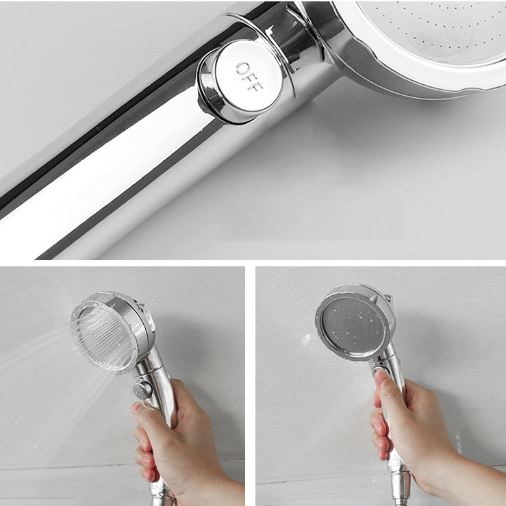 Lisslune | Modern Handheld Showerhead 3 Streams Metal Round Showerheads