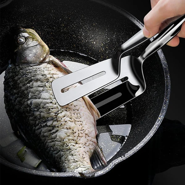 Lisslune | FlexiCook Multi-Tool Spatula with Tongs