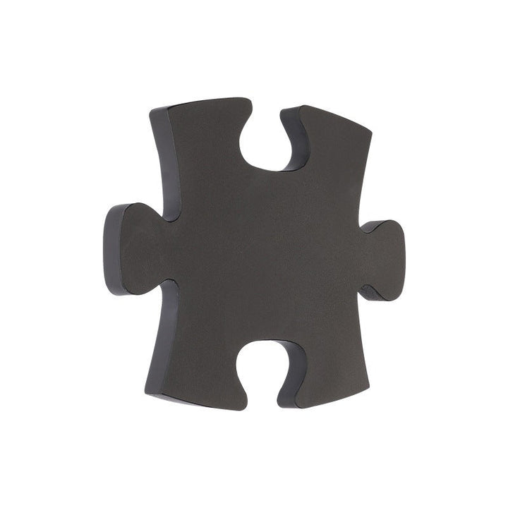 Skørter | Acrylic Jigsaw Wall Lamp Nordic LED Wall Mount Lighting in White/Black for Living Room, White/Warm Light