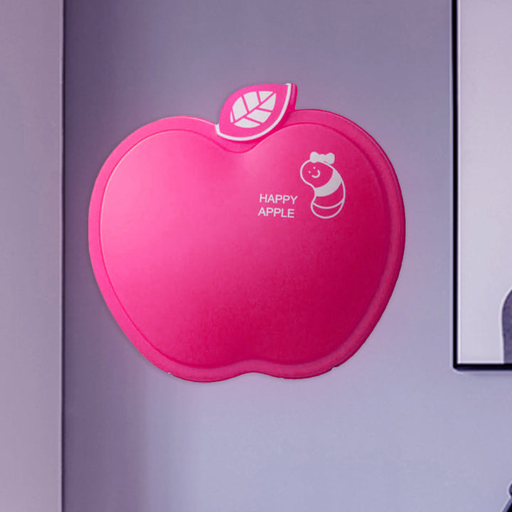 Skørter | Apple-Like Wall Lighting Cartoon Plastic White/Pink/Yellow LED Wall Lamp with Small Worm Pattern