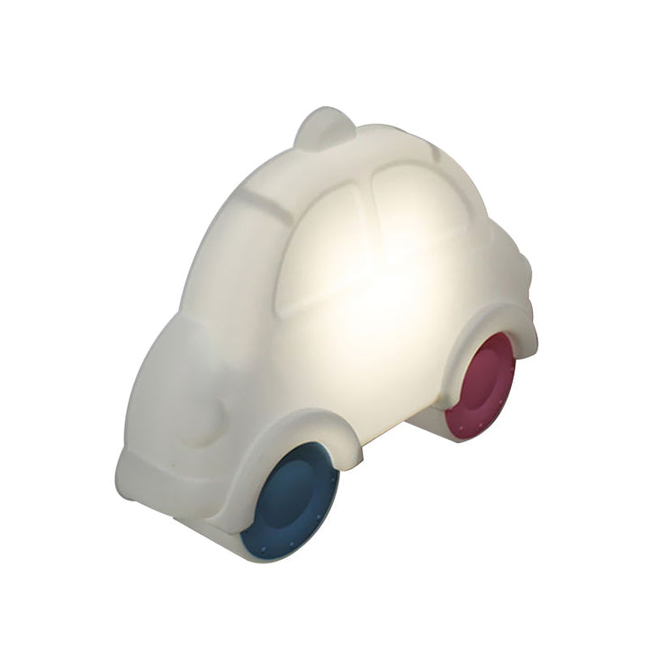 Skørter | Car Corner Wall Lamp Lighting Plastic LED Cartoon White-Blue-Pink Wall Lamp Fixture