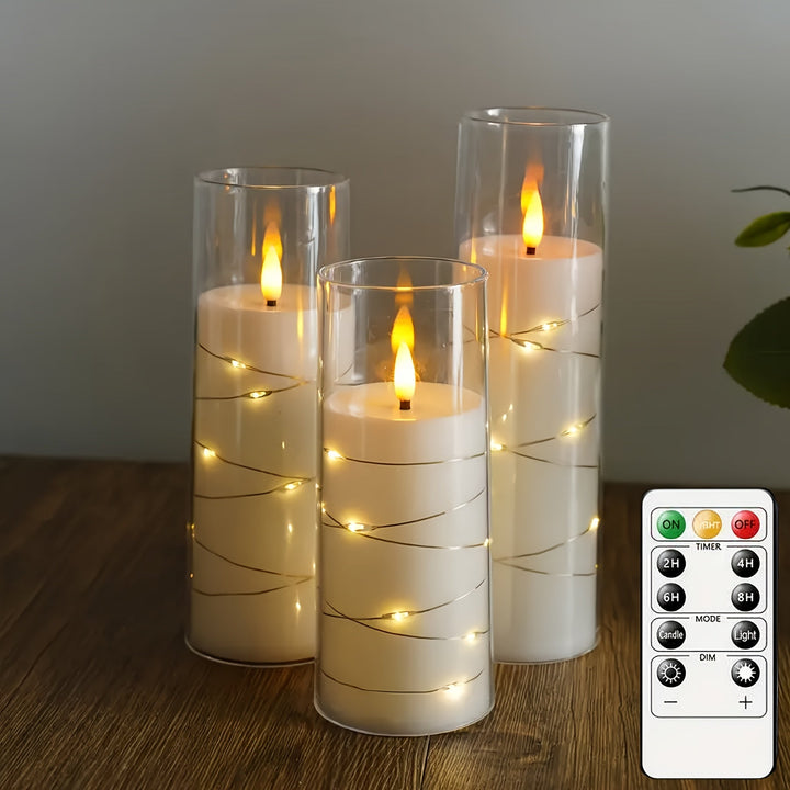 Lisslune | SoftFlame - LED Candle Set with Remote Control