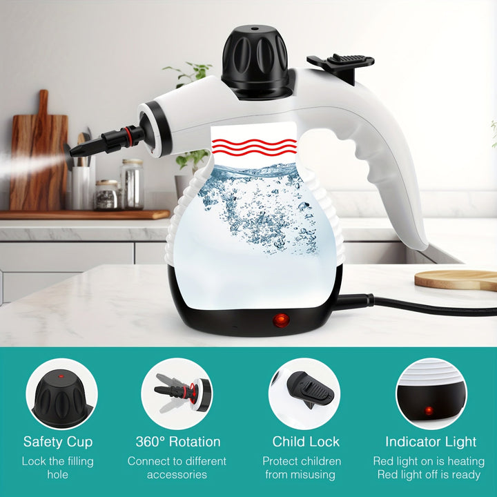 Lisslune | Cleanova 1200W Handheld Steam Cleaner