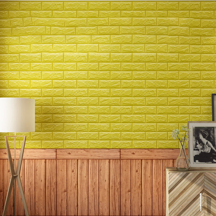 Lisslune | Modern Tin Wall Paneling Smooth Wall Ceiling Wood Plank Set of 6