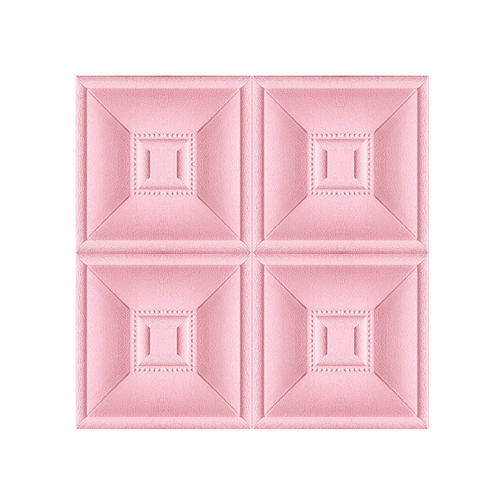 Lisslune | Beautiful Style Wall Panel 3D Print Bathroom Living Room Wall Panels with Padding