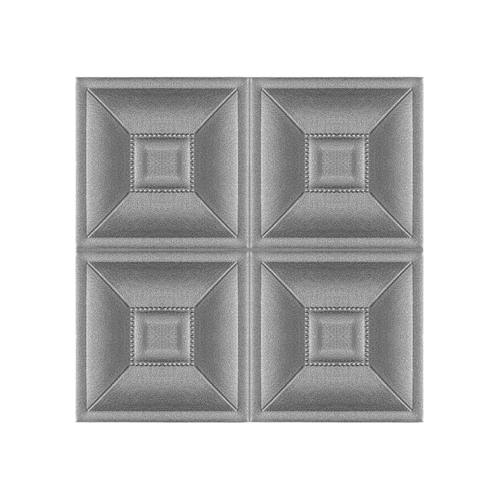 Lisslune | Beautiful Style Wall Panel 3D Print Bathroom Living Room Wall Panels with Padding