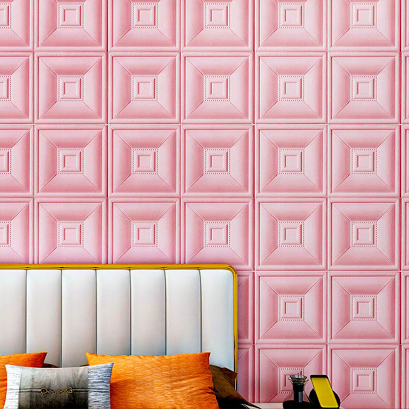 Lisslune | Beautiful Style Wall Panel 3D Print Bathroom Living Room Wall Panels with Padding