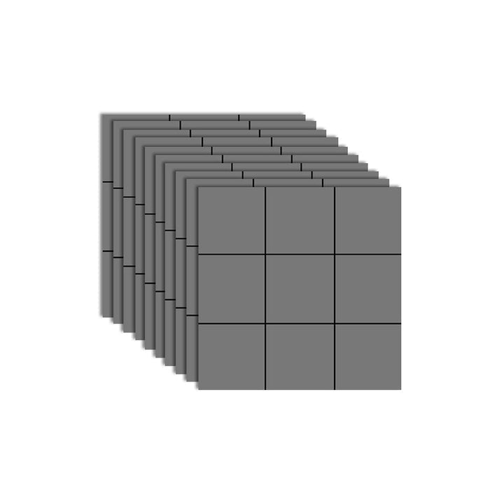 Lisslune | Plastic Square Peel & Stick Mosaic Tile Grid for Backsplash