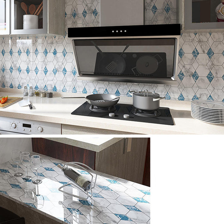 Lisslune | Stone Composite Single Tile Rectangular Mesh Self-Adhesive Tile