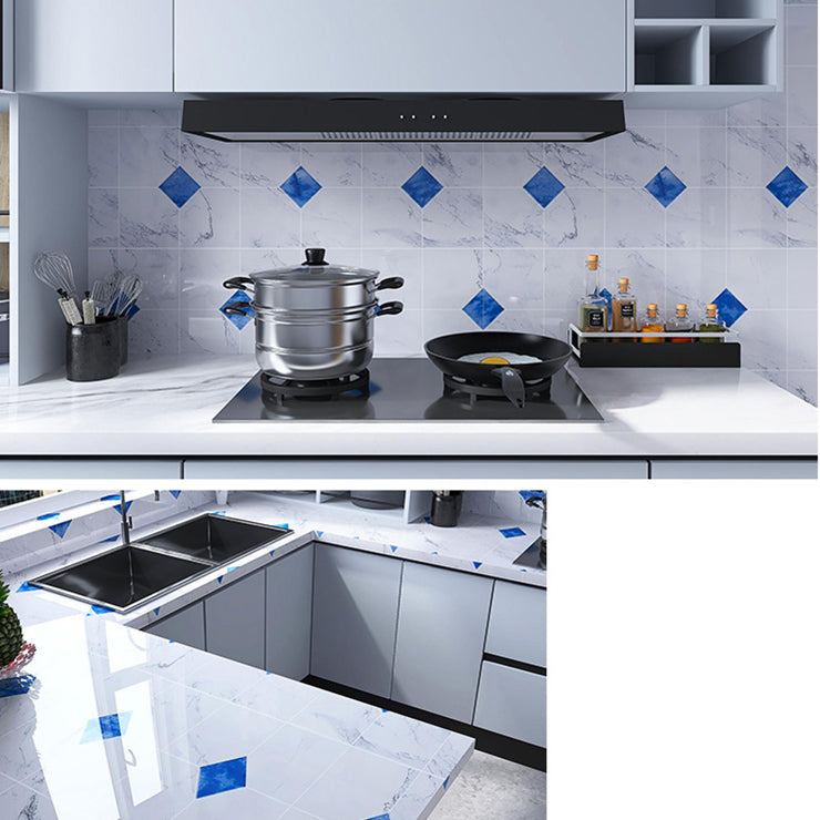 Lisslune | Stone Composite Single Tile Rectangular Mesh Self-Adhesive Tile
