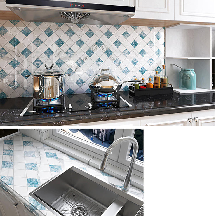 Lisslune | Stone Composite Single Tile Rectangular Mesh Self-Adhesive Tile
