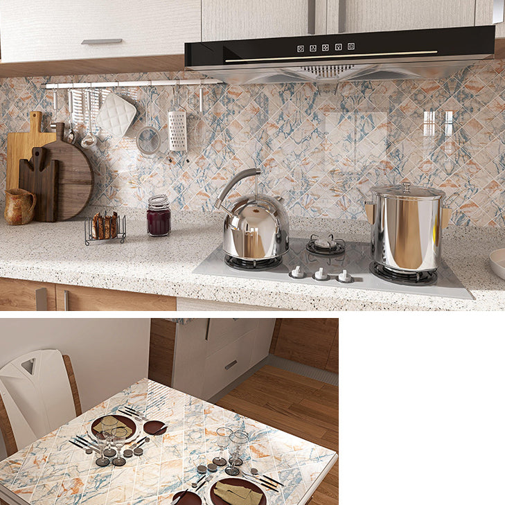 Lisslune | Stone Composite Single Tile Rectangular Mesh Self-Adhesive Tile
