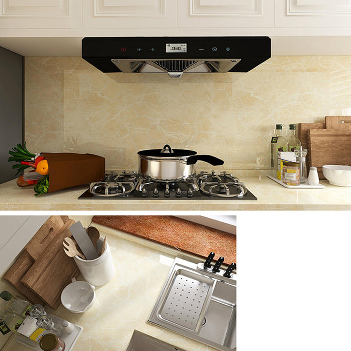 Lisslune | Stone Composite Single Tile Rectangular Mesh Self-Adhesive Tile