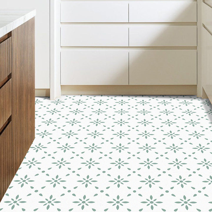 Lisslune | Print Plastic Peel & Stick Tile Field Tile for Kitchen and Bathroom Backsplash