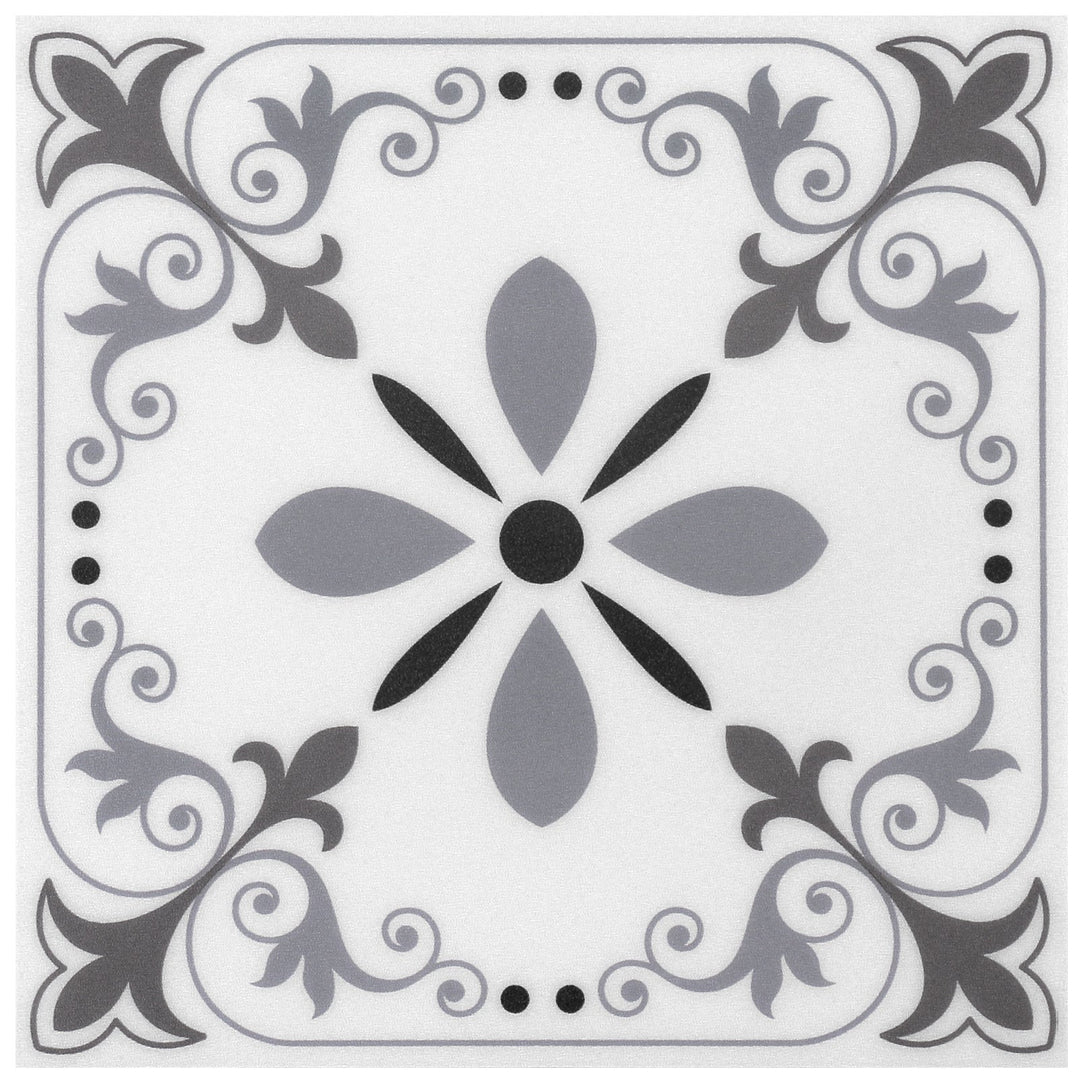 Lisslune | Print Plastic Peel & Stick Tile Field Tile for Kitchen and Bathroom Backsplash