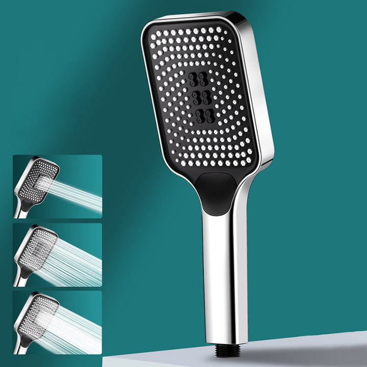 Lisslune | Contemporary Square Handheld Showerhead 3 Setting Spray Head