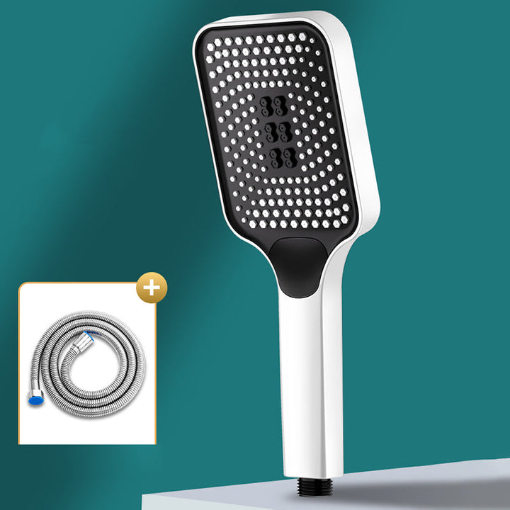 Lisslune | Contemporary Square Handheld Showerhead 3 Setting Spray Head