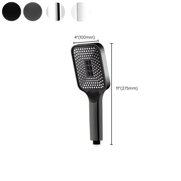 Lisslune | Contemporary Square Handheld Showerhead 3 Setting Spray Head