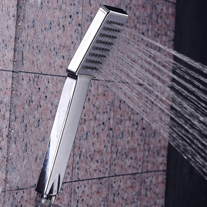 Lisslune | Modern Handheld Supercharged Showerhead Square Turbo Spray Head