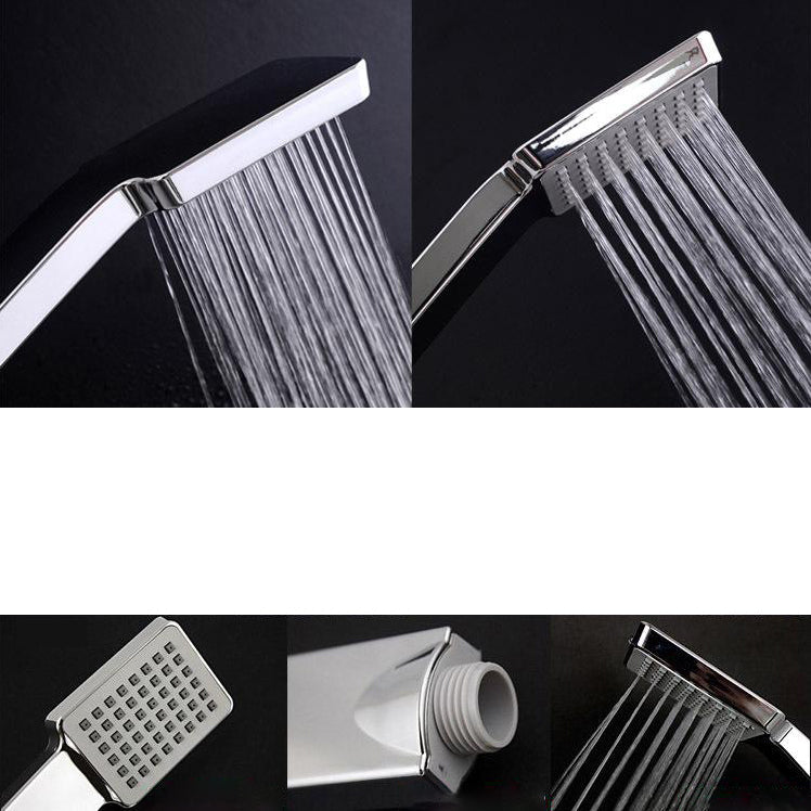 Lisslune | Modern Handheld Supercharged Showerhead Square Turbo Spray Head