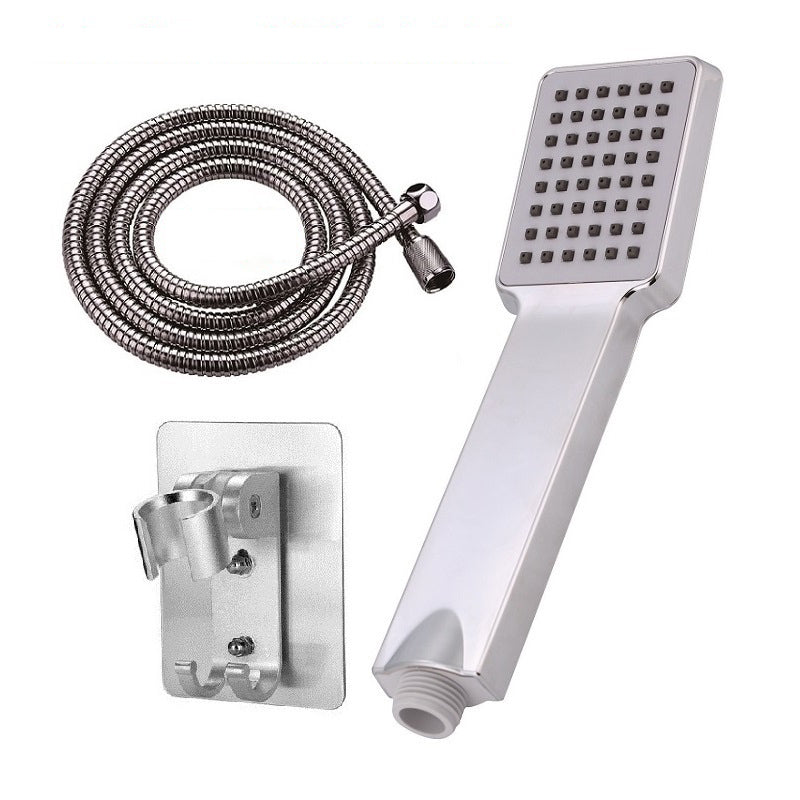 Lisslune | Modern Handheld Supercharged Showerhead Square Turbo Spray Head