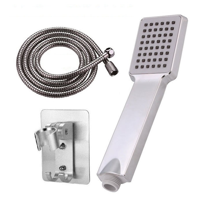 Lisslune | Modern Handheld Supercharged Showerhead Square Turbo Spray Head