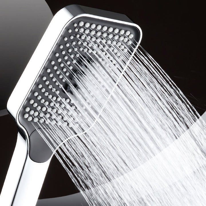 Lisslune | Modern Hand Shower Head Square Three-Stage Drop Resistance Spray Head