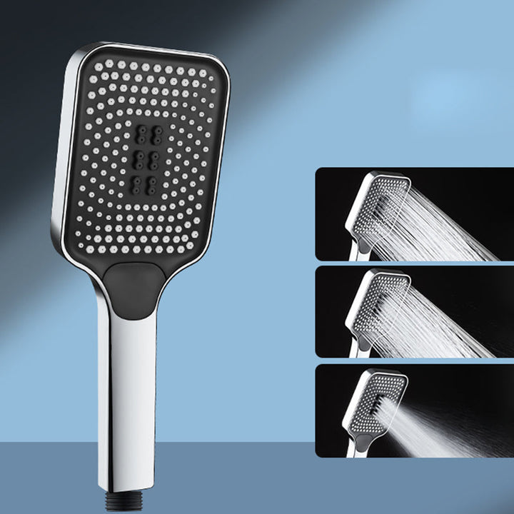 Lisslune | Modern Hand Shower Head Square Three-Stage Drop Resistance Spray Head