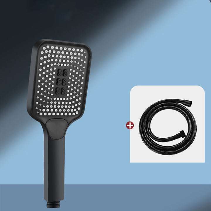 Lisslune | Modern Hand Shower Head Square Three-Stage Drop Resistance Spray Head