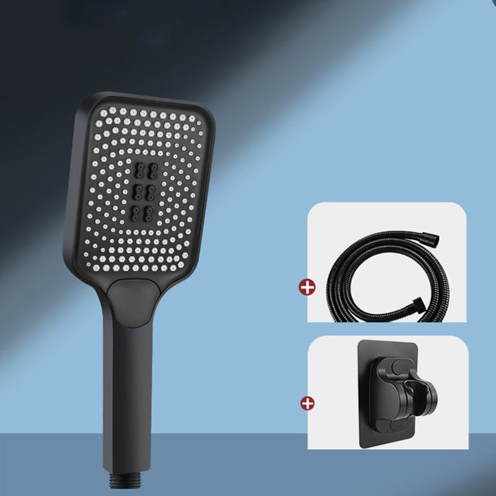 Lisslune | Modern Hand Shower Head Square Three-Stage Drop Resistance Spray Head