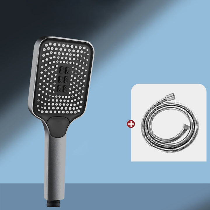 Lisslune | Modern Hand Shower Head Square Three-Stage Drop Resistance Spray Head