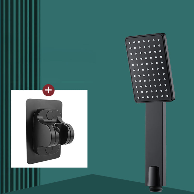 Lisslune | Contemporary Handheld Supercharged Showerhead Square Turbo Spray Head