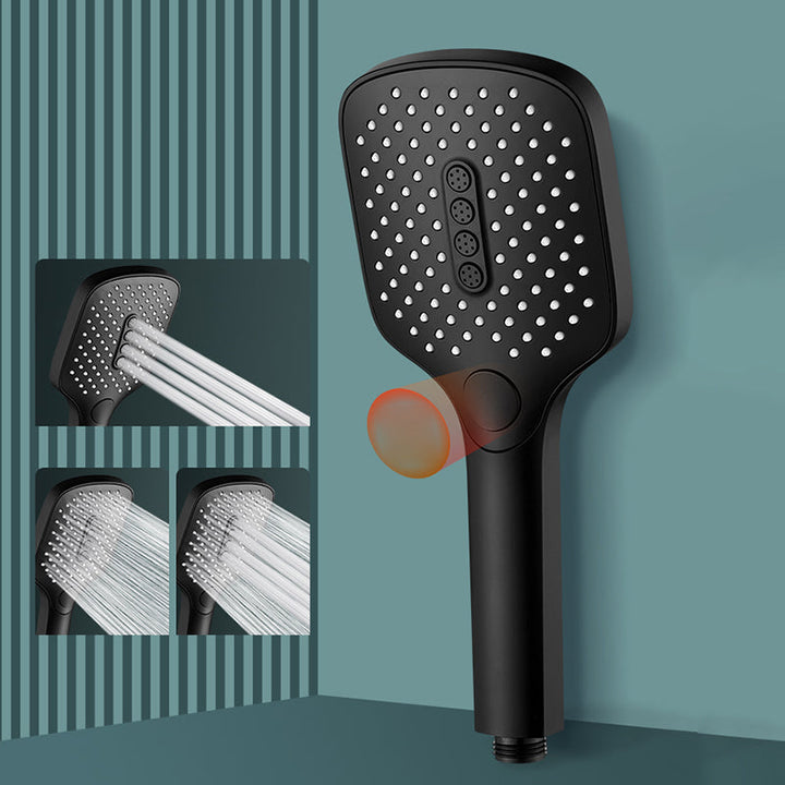 Lisslune | Contemporary portable super rechargeable shower head square spray head