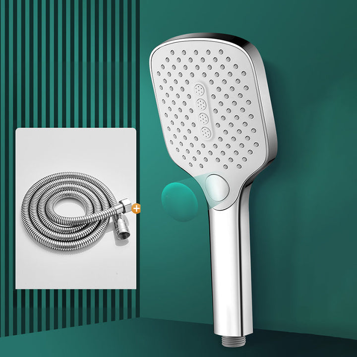 Lisslune | Contemporary portable super-rechargeable showerhead square spray head