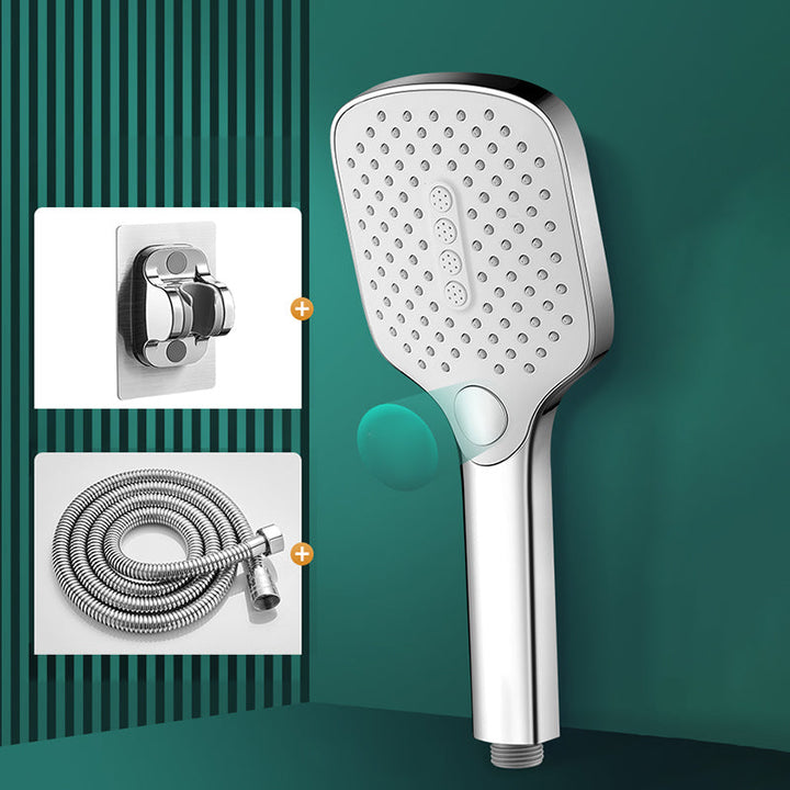 Lisslune | Contemporary portable super-rechargeable showerhead square spray head