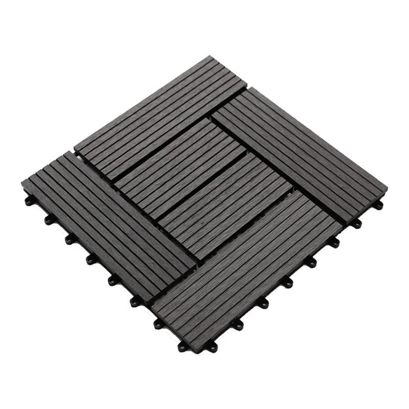 Lisslune | Striped Pattern Patio Tiles Laying Pattern Square Deck Board Outdoor Patio