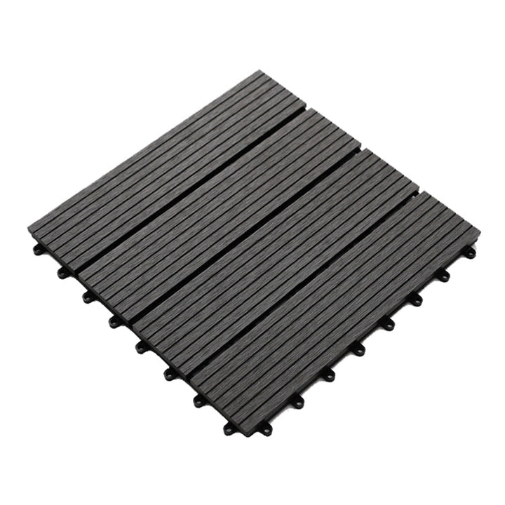 Lisslune | Striped pattern terrace tiles interlocking tiles kit outdoor patio