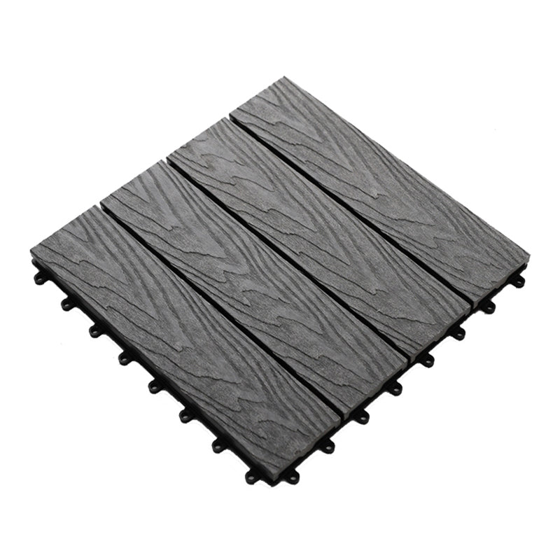 Lisslune | Striped pattern terrace tiles interlocking tiles kit outdoor patio