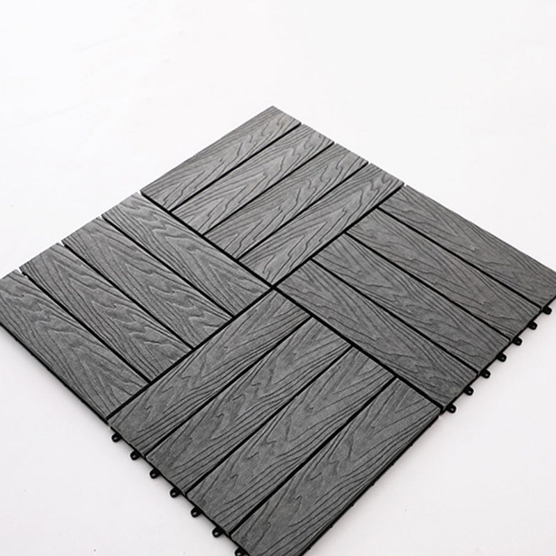 Lisslune | Striped pattern terrace tiles interlocking tiles kit outdoor patio